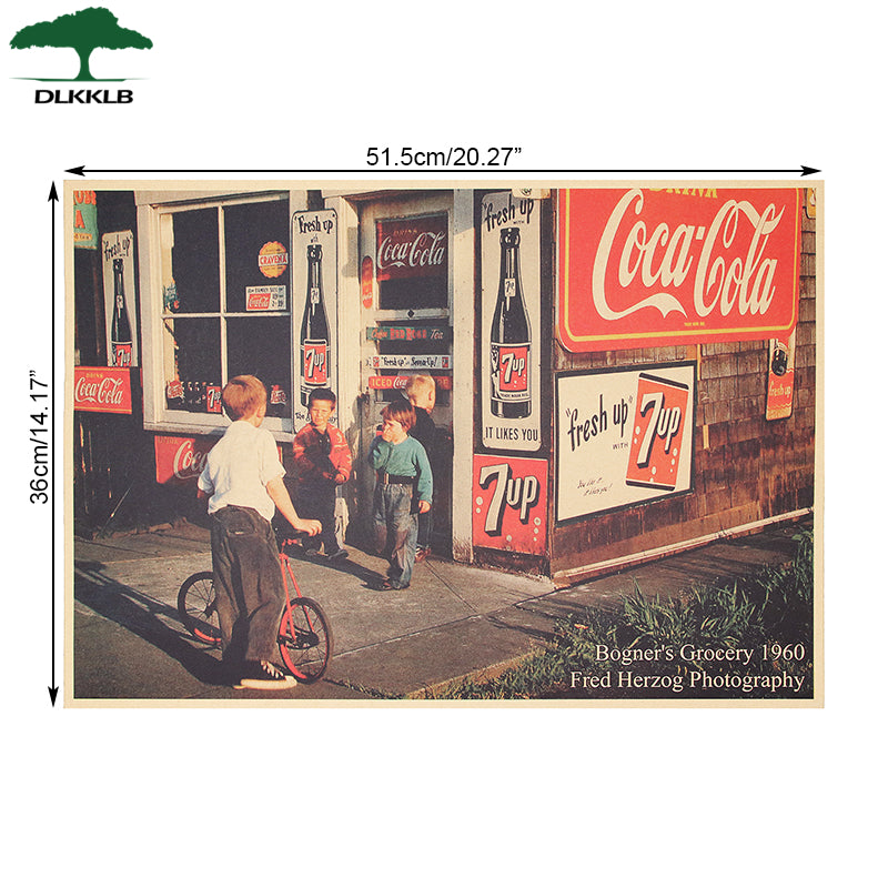 vintage coca cola poster